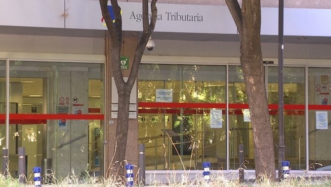 La seu de l'Agència Tributària a Barcelona