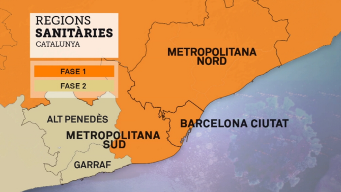 Barcelona I Les Regions Metropolitanes Reagrupades Fins A On Es Pot Anar